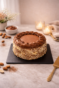 Rich Almond Chocolate Cake