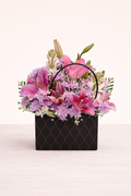 Pink Lily Basket