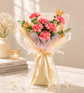Blush Pink Carnations Bouquet