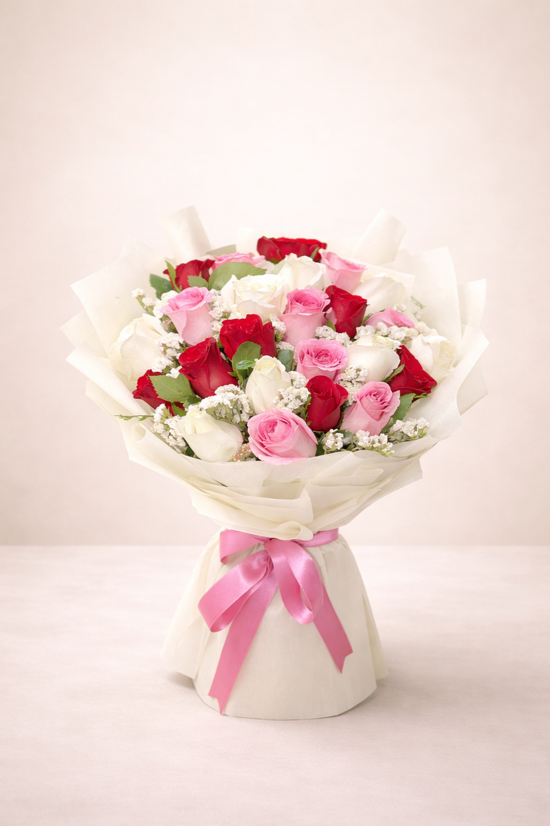 Mixed Rose Bouquet
