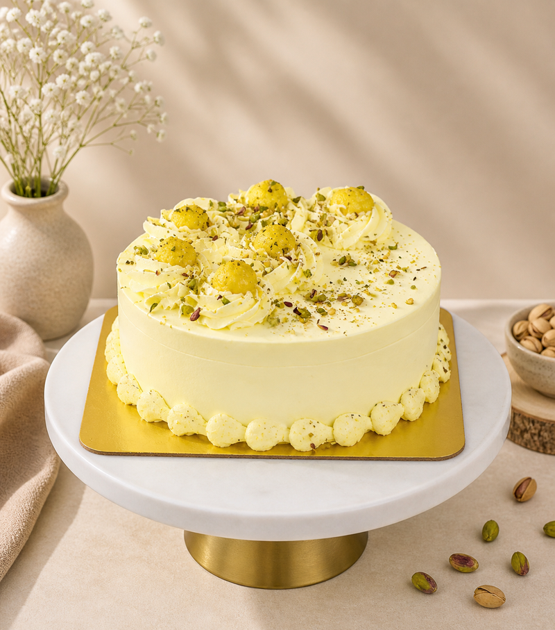 Royal Rasmalai Fusion Cake